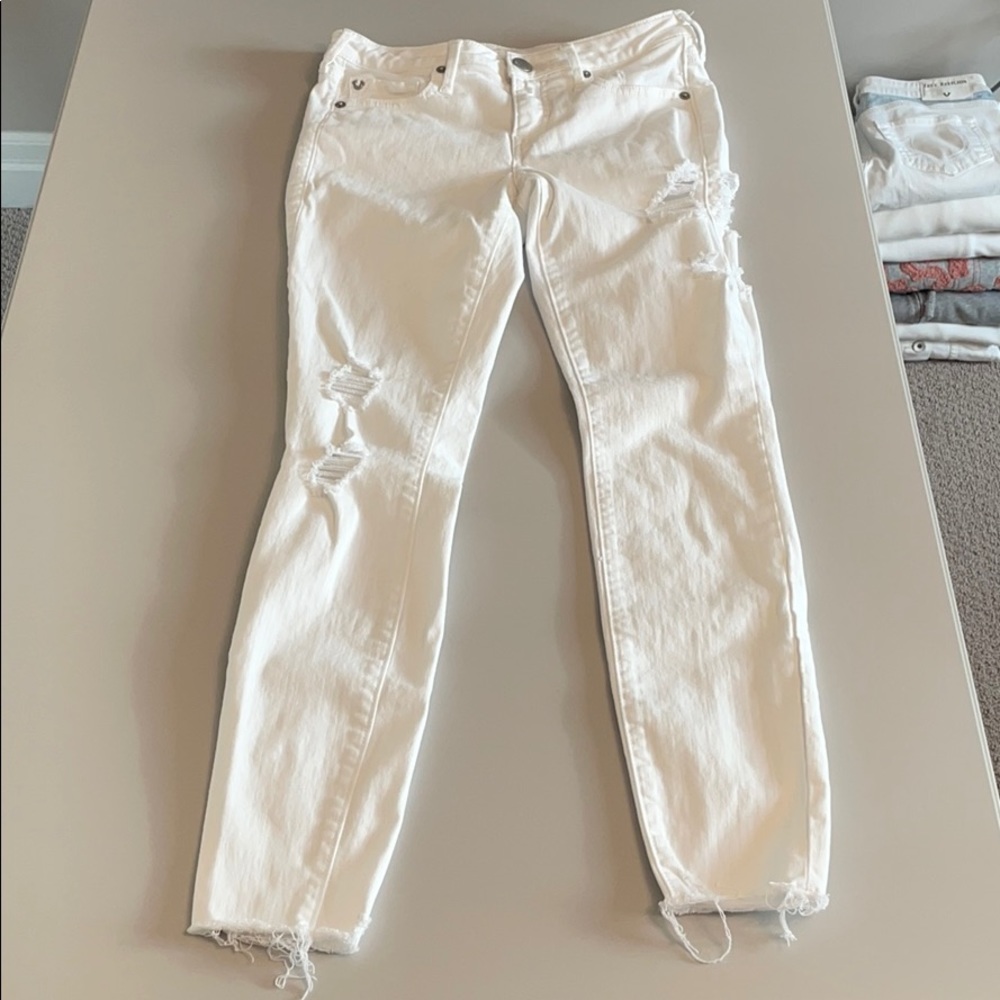 True Religion jeans white 27